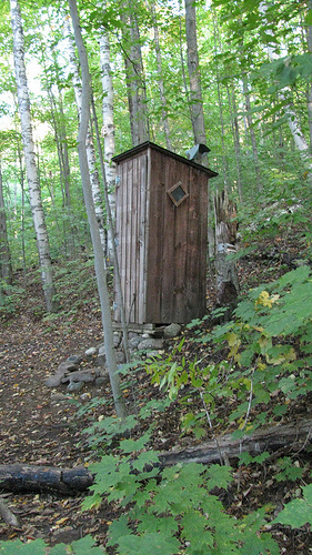 Fish Pond Outhouse