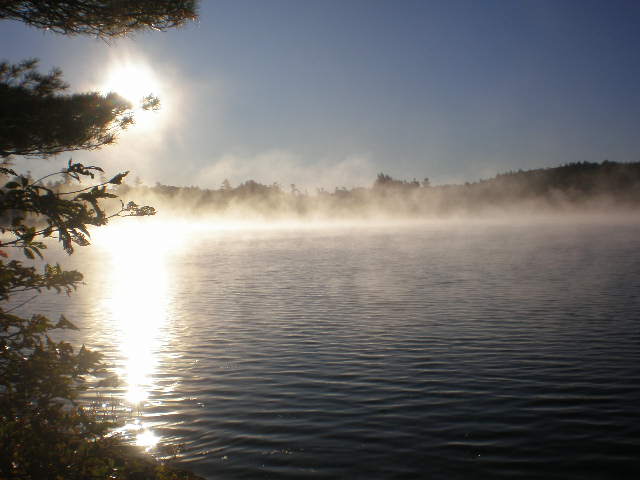 Sunrise on Fish Pond